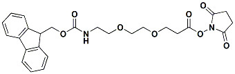 95% Min Purity PEG Linker Fmoc-N-amido-PEG2-NHS ester 1807534-85-5