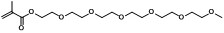95% Min Purity PEG Linker   m-PEG6-2- methylacrylate  90784-86-4
