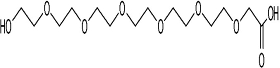 95% Min Purity PEG Linker   20-Hydroxy-3,6,9,12,15,18-hexaoxa icosanoic acid  120394-66-3