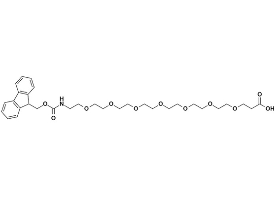 Fmoc-N-amido-PEG7-acid, Fmoc-KLAMMER Säure ist Applicated in der Peptid-Synthese, in der Medikamentenverabreichung, in den Diagnosen etc.
