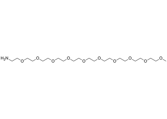 Methyl-PEG10-Amine ist eine Art KLAMMER Contaning eine Amin-Gruppe